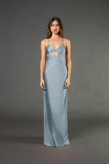 Cutout detail gown - celestine