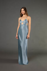 Cutout detail gown - celestine