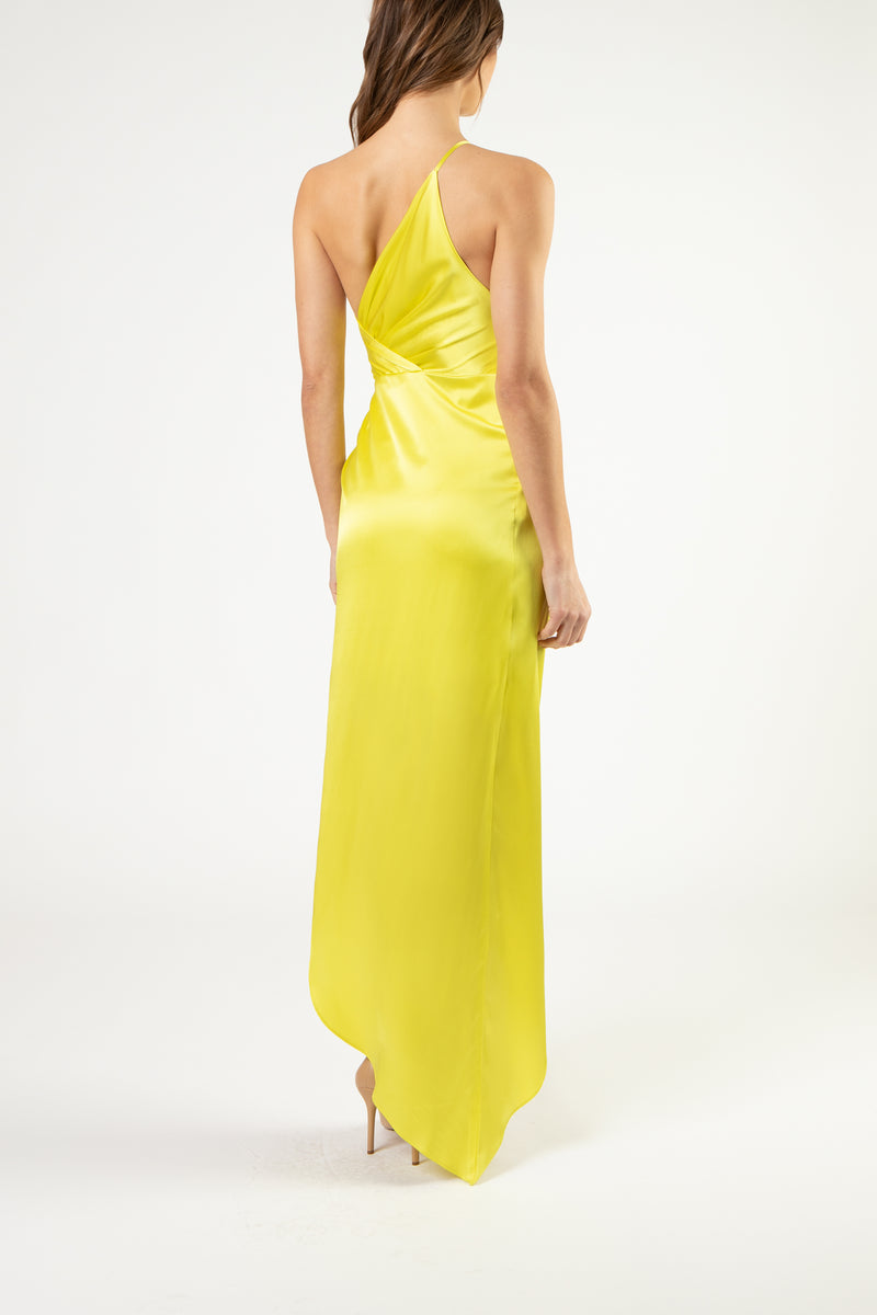Twist knot gown - highlight